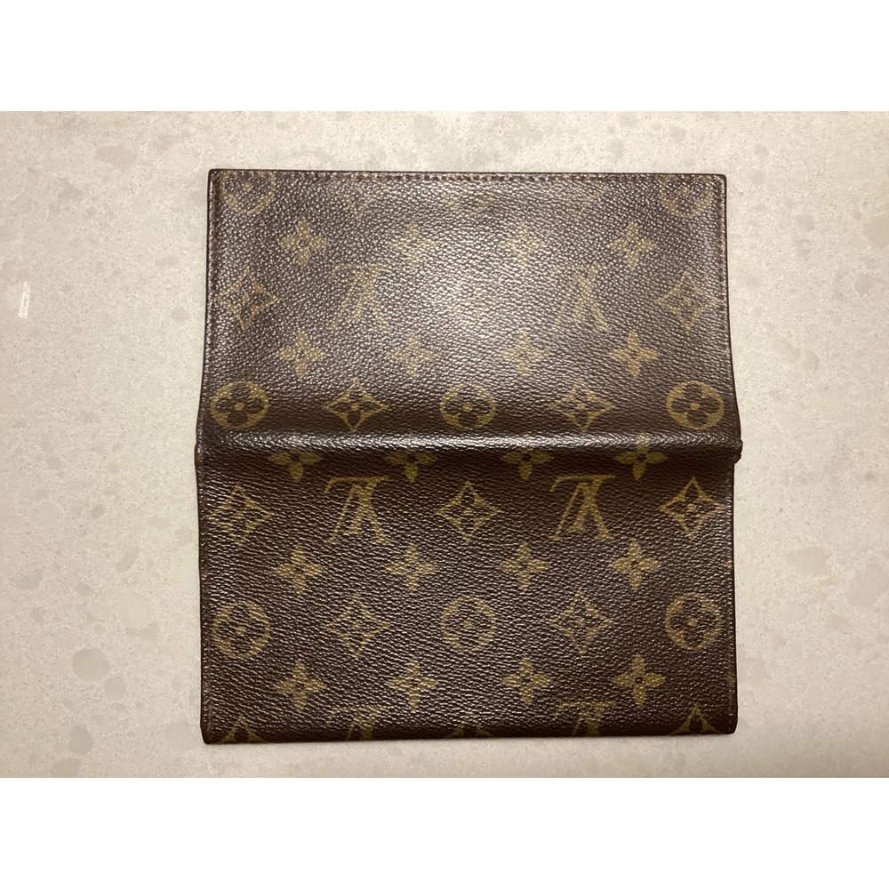 Louis Vuitton Monogram Canvas Wallet Long Bifold Clutch Designer - Picture 9 of 10